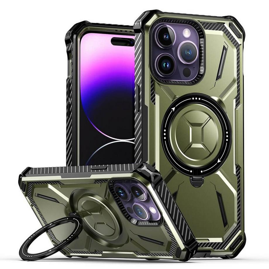 iPhone 15 Pro Max - Armor Case Mit Kickstand