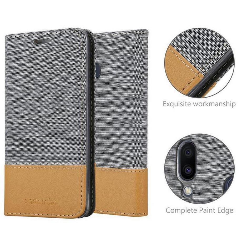 Cadorabo  Hülle für Samsung Galaxy M20 Magnetverschluss, Kartenfach 