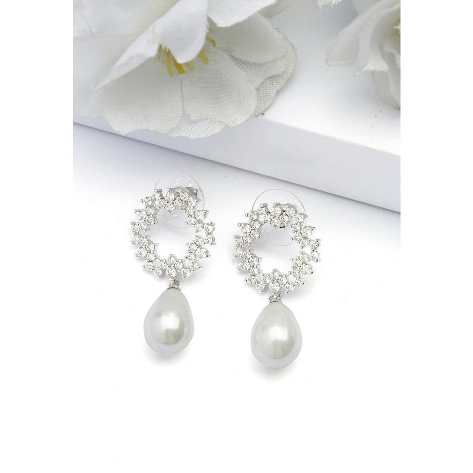 AVANT-GARDE PARIS  Kreisförmige Bezaubernde Hohle Tropfenohrringe 