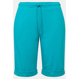 Ulla Popken  Sweatshorts Mary, weites, gerades Bein, Elastikbund 