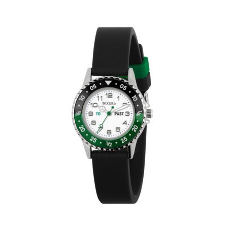 Tikkers  Jungen "Zeit-Lehrer" Uhr mit em Silikonarmband 