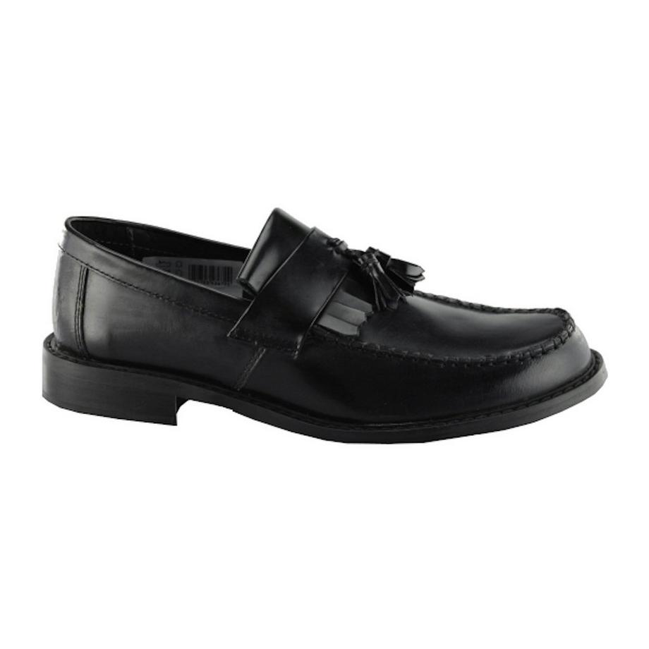 Roamers Toggle Saddle HiShine Leder Schuhe  