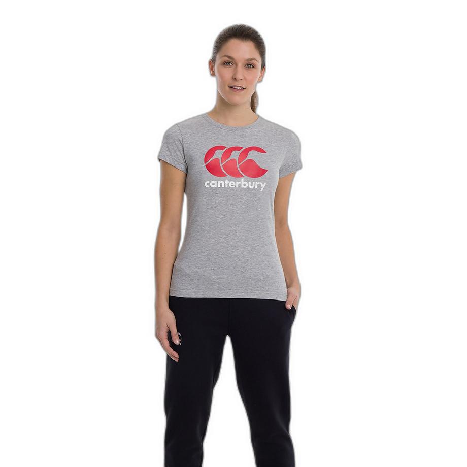 t-shirt con logo femminile