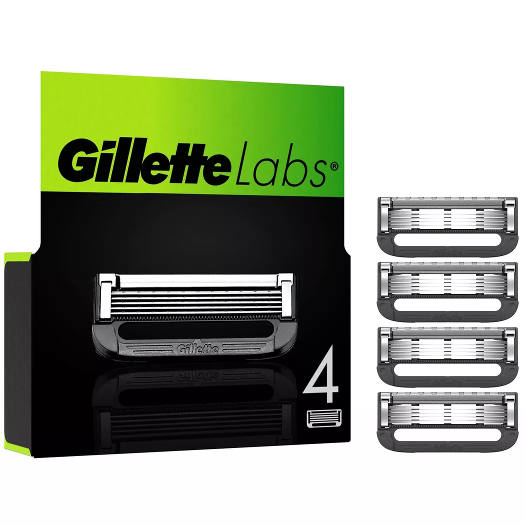Gillette Labs Replacement Razor Blades x4