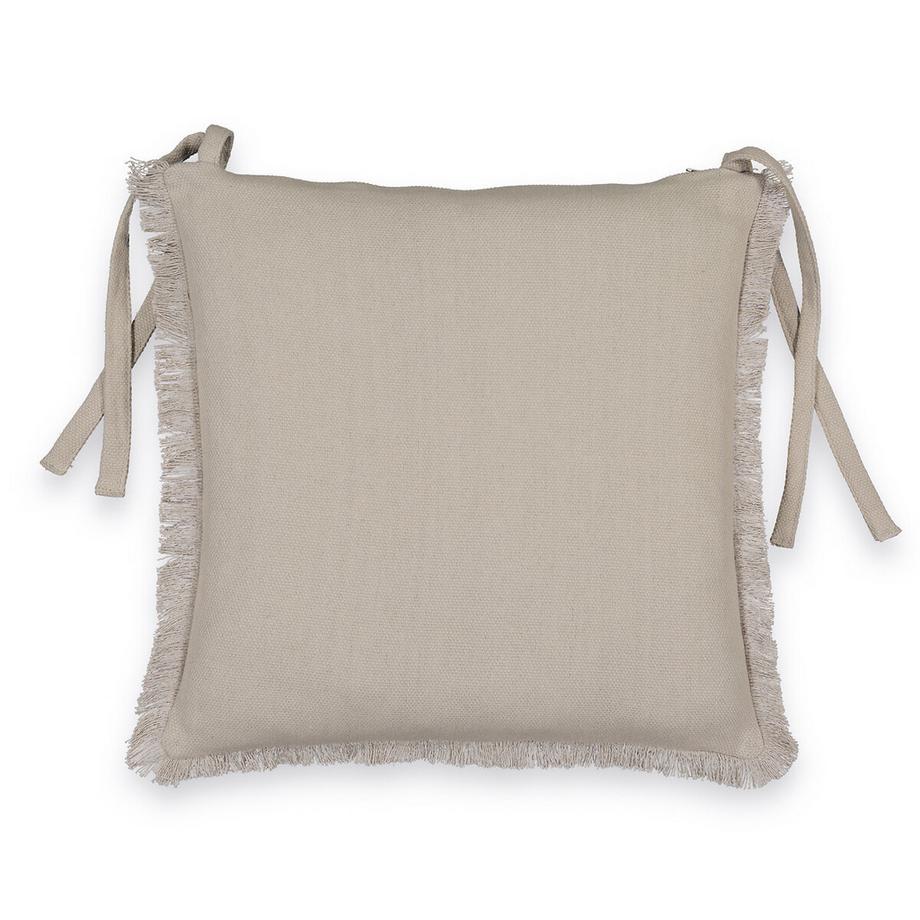 La Redoute Intérieurs Galette de chaise coton natté  