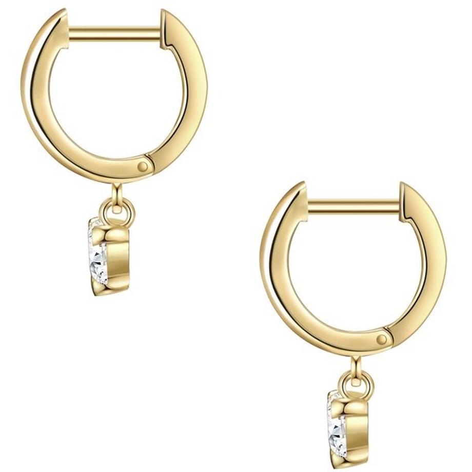 Glanzstücke München  Femme Créoles en argent Coeur 