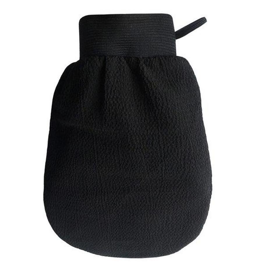 B2X  Guanto Scrub, Hamam - Nero 