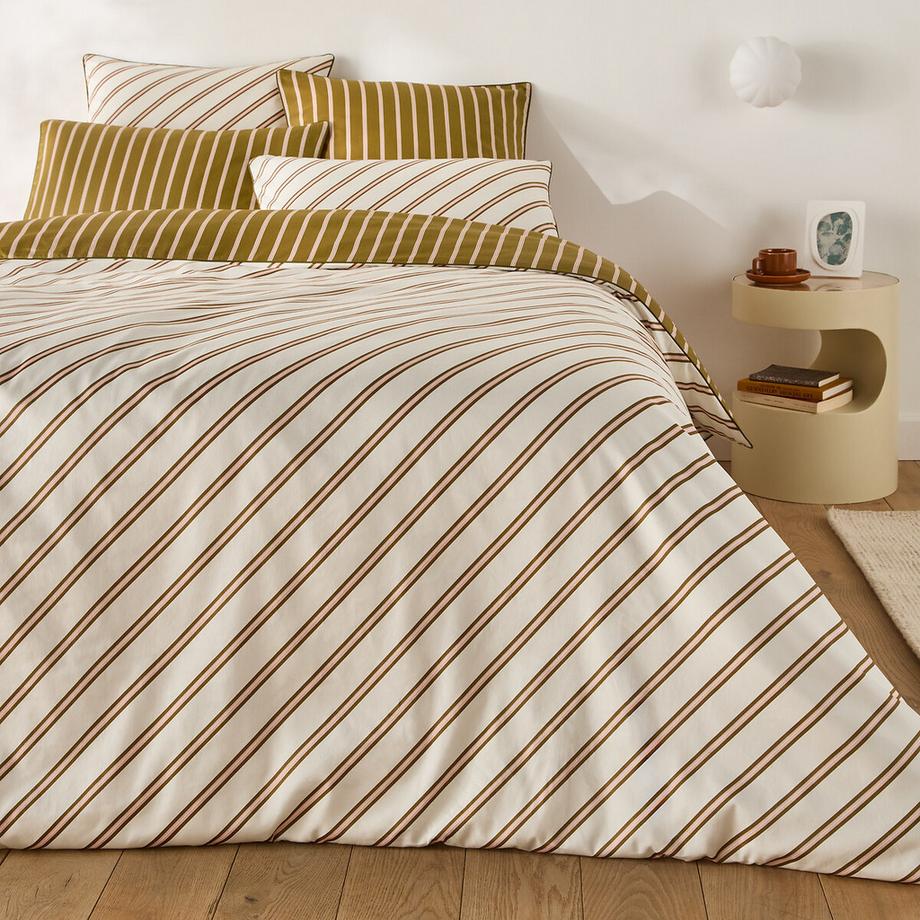 La Redoute Intérieurs Bettdeckenbezug Georgio aus Baumwollsatin  