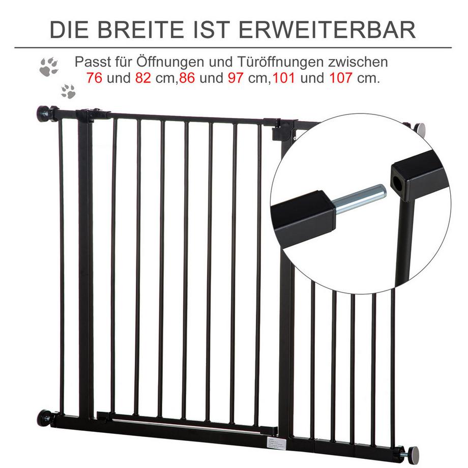 PawHut  Türschutzgitter 