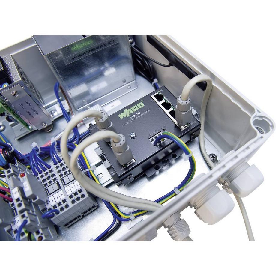 WAGO  Commutateur Ethernet industriel 