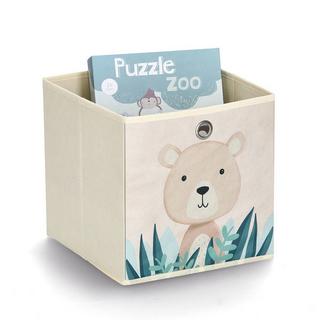 Zeller Present  Zeller Present 14479 rangement de jouets Panier de rangement Autonome Beige, Multicolore 