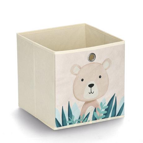 Zeller Present  Zeller Present 14479 rangement de jouets Panier de rangement Autonome Beige, Multicolore 