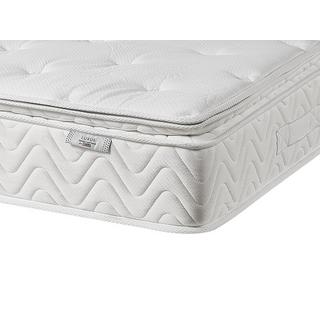 Beliani Matelas à ressorts ensachés en Polyester LUXUS - Moyen  