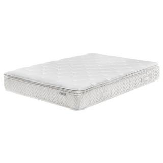 Beliani Matelas à ressorts ensachés en Polyester LUXUS - Moyen  