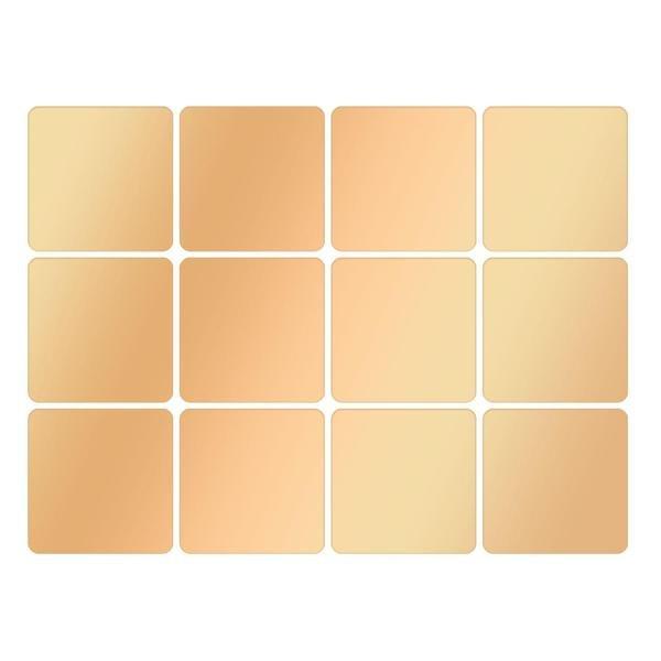 Image of Spiegel, Wanddekor in 12 Teilen - Quadratisch Spiegel, Wanddekor in 12 Teilen - Quadratisch