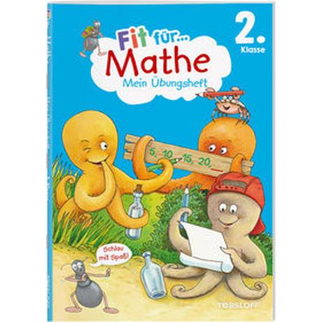 Fit für Mathe 2. Klasse. Mein Übungsheft Gramowski, Kirstin; Wandrey, Guido (Illustrationen) Couverture rigide 