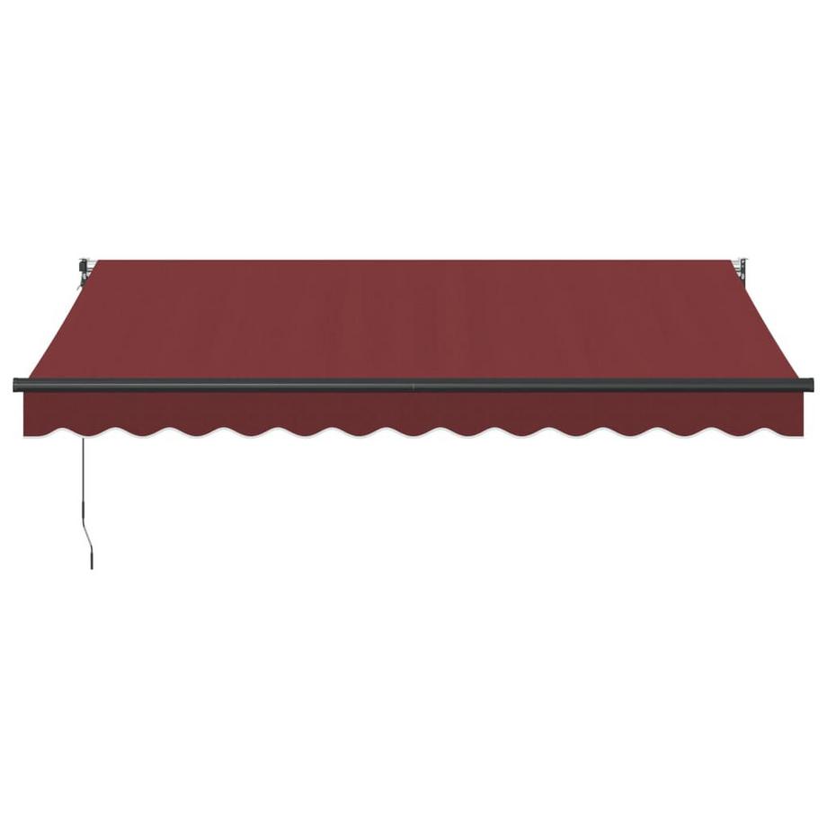 VidaXL Auvent rétractable aluminium  