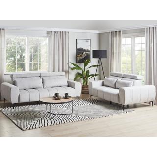 Beliani Wohnzimmer Set aus Polyester Modern VEGAMO  