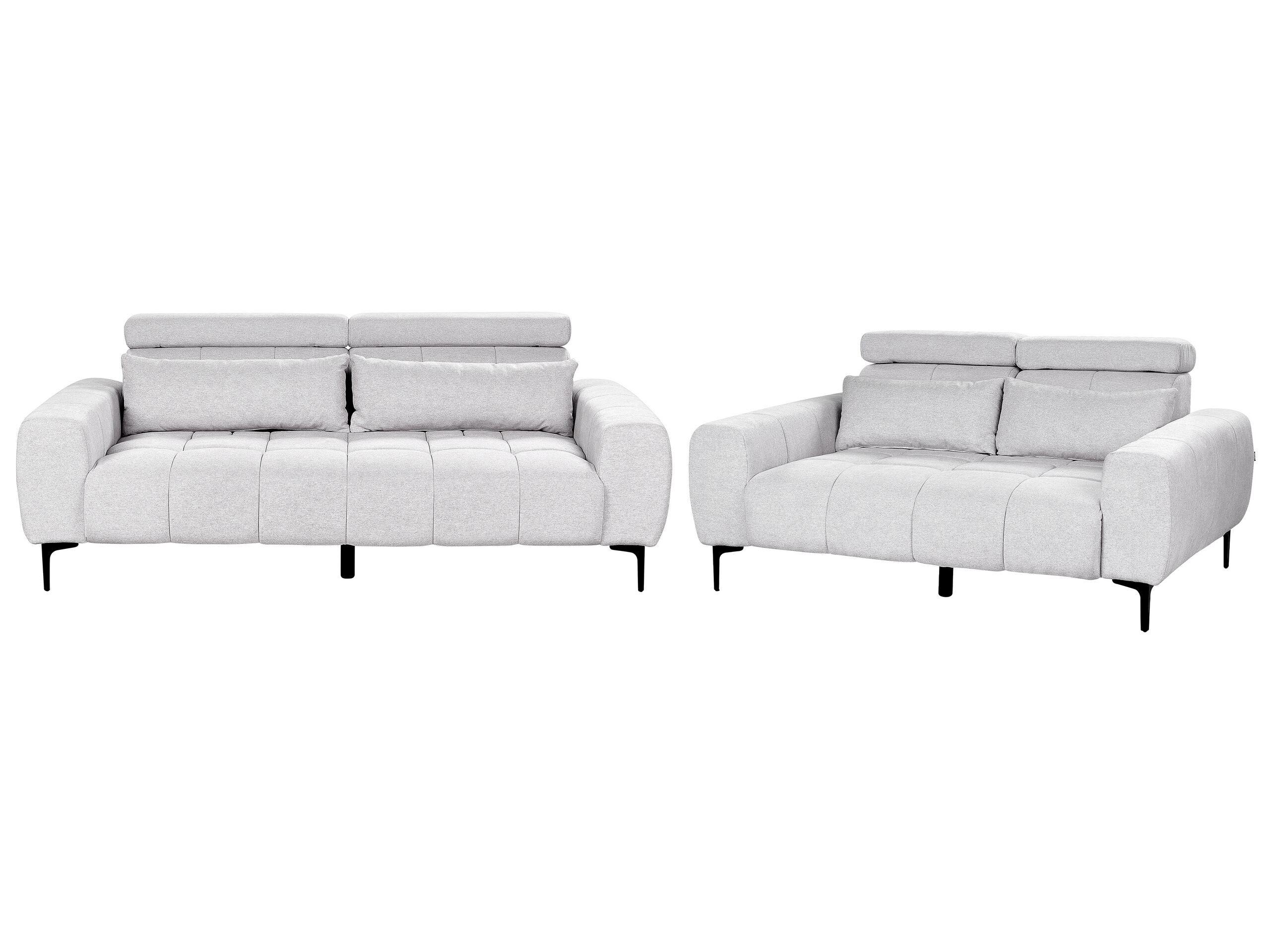 Beliani Wohnzimmer Set aus Polyester Modern VEGAMO  