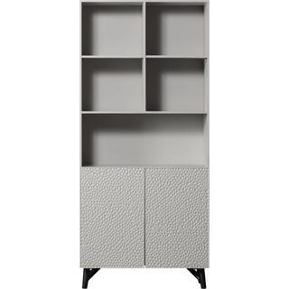 mutoni Credenza intagliata semiaperta Mango nebbia 200x90  