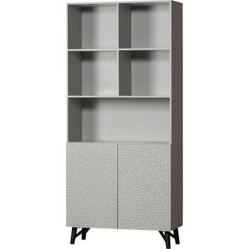 Armoire sculptée entrouverte Brume Mangue 200x90