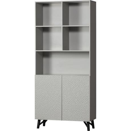 mutoni Armoire sculptée entrouverte Brume Mangue 200x90  