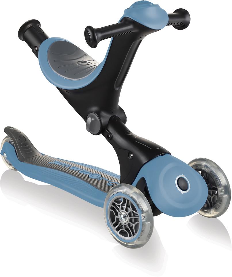 GLOBBER  Scooter Go Up Deluxe Ash Blue 