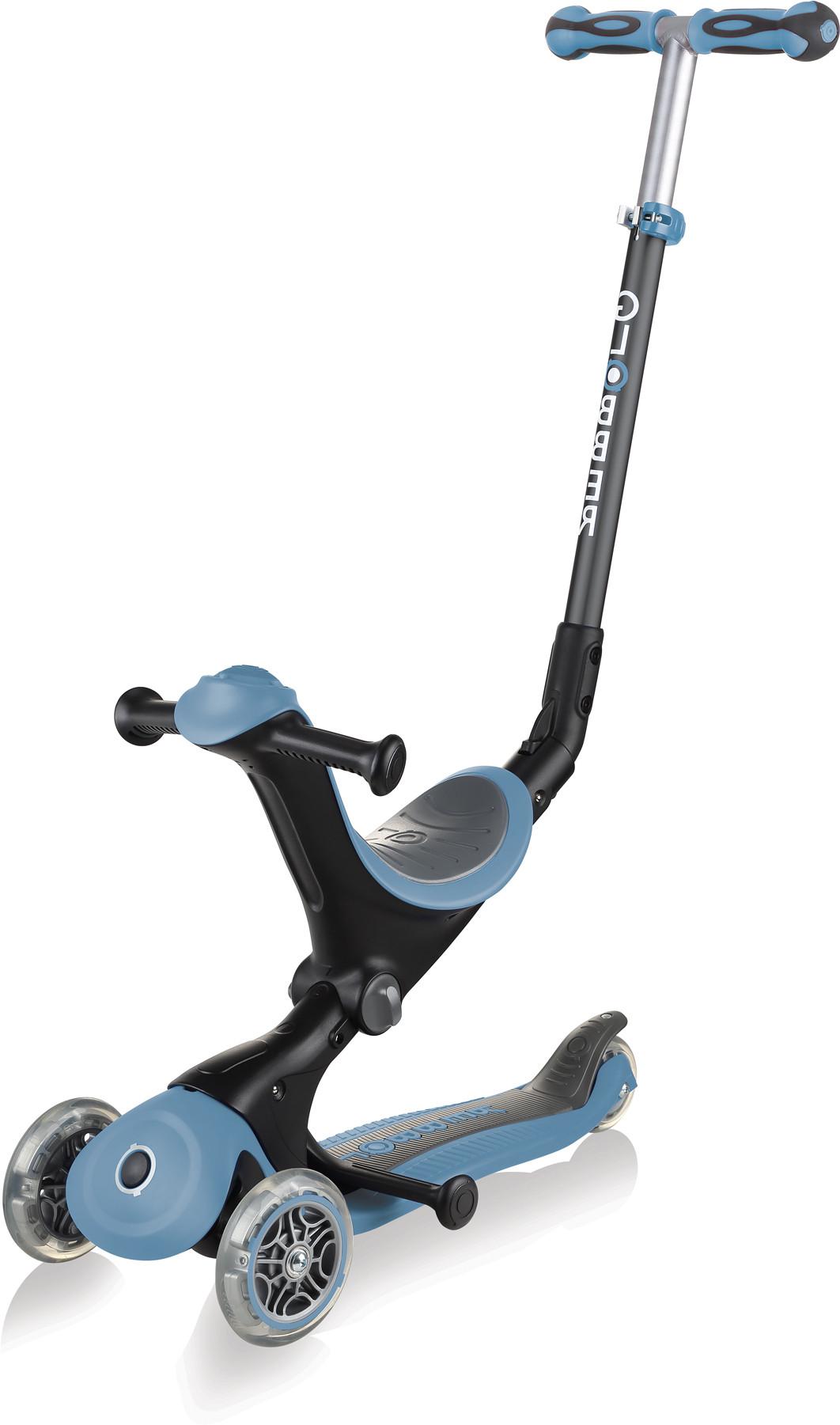 GLOBBER  Scooter Go Up Deluxe Ash Blue 