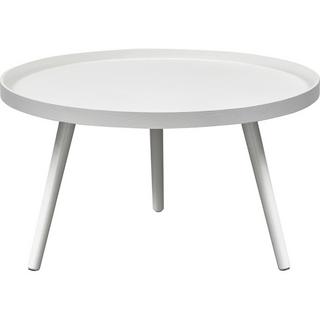 mutoni Table d'appoint Mesa L bois blanc 60x60  