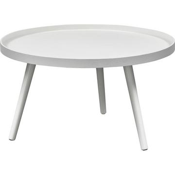 Table d'appoint Mesa L bois blanc 60x60