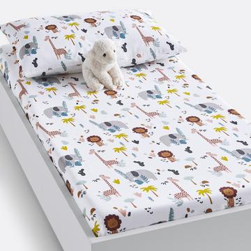 Drap-housse bébé coton bio bonnet 17 cm