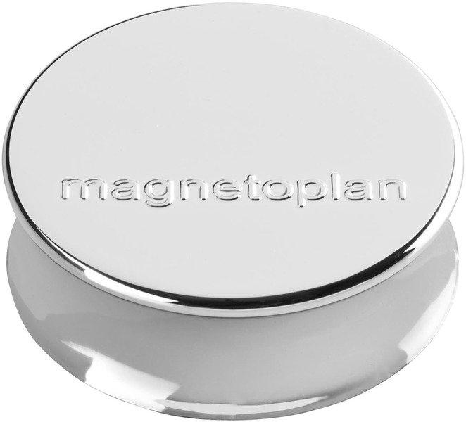 Image of magnetoplan MAGNETOPLAN Magnet Ergo Large 10Stk. 1665032 silber 34x17.5mm