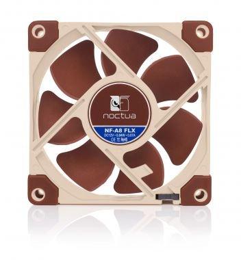 Noctua  NOC-NF-A8-FLX Case per computer Ventilatore 8 cm Beige, Marrone 1 pz 