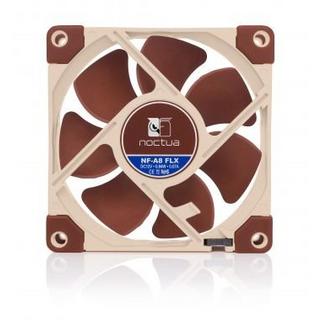 Noctua  NOC-NF-A8-FLX Boitier PC Ventilateur 8 cm Beige, Marron 1 pièce(s) 