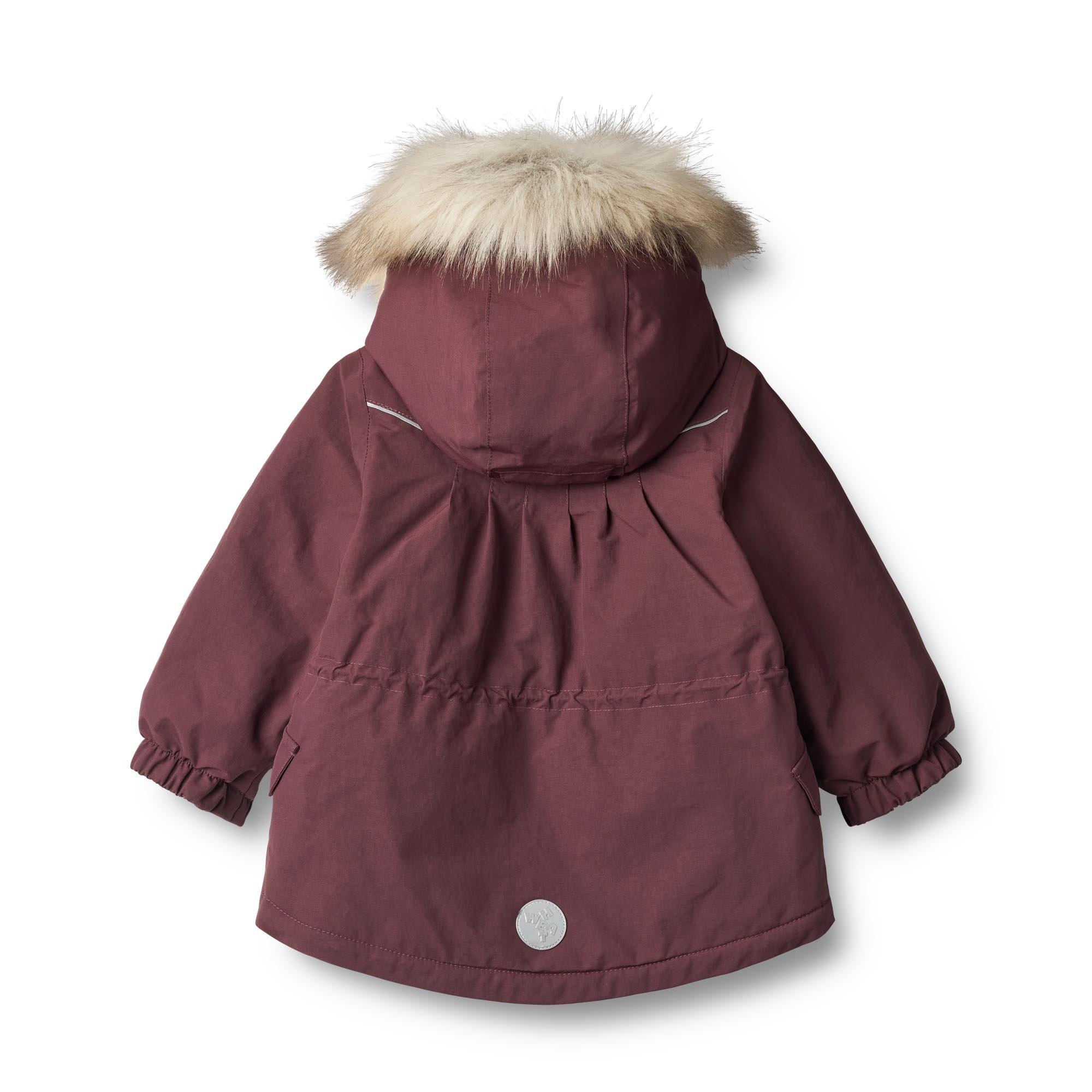 Wheat  Kleinkinder Winterjacke Mathilde purple dawn 