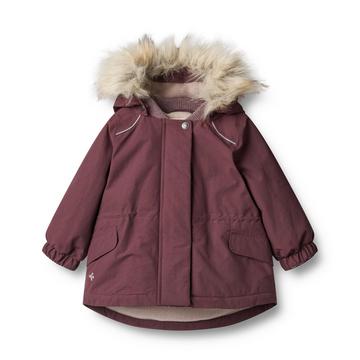 Kleinkinder Winterjacke Mathilde purple dawn