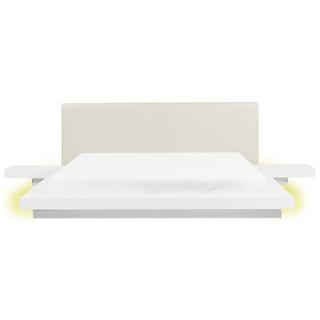 Beliani Lit avec LED en MDF Scandinave ZEN  