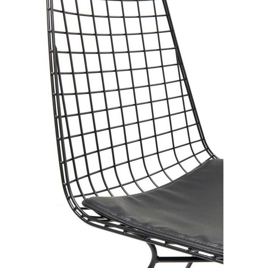 mutoni Chaise Grid Black  
