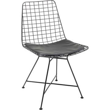 Chaise Grid Black