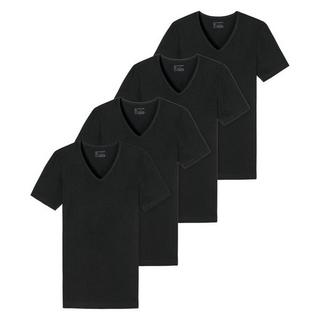 Schiesser  95/5 Coton bio - lot de 4 - t-shirt 