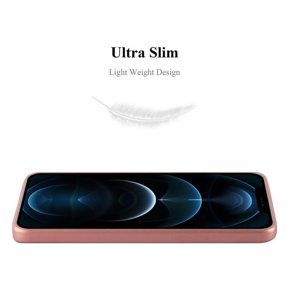Cadorabo  Hülle für Apple iPhone 12  12 PRO TPU Silikon Matt 