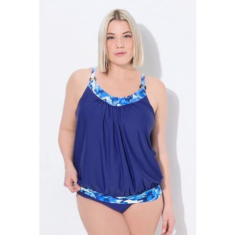 Ulla Popken Tankini Musterdetails Softcups Verstellbare Träger  