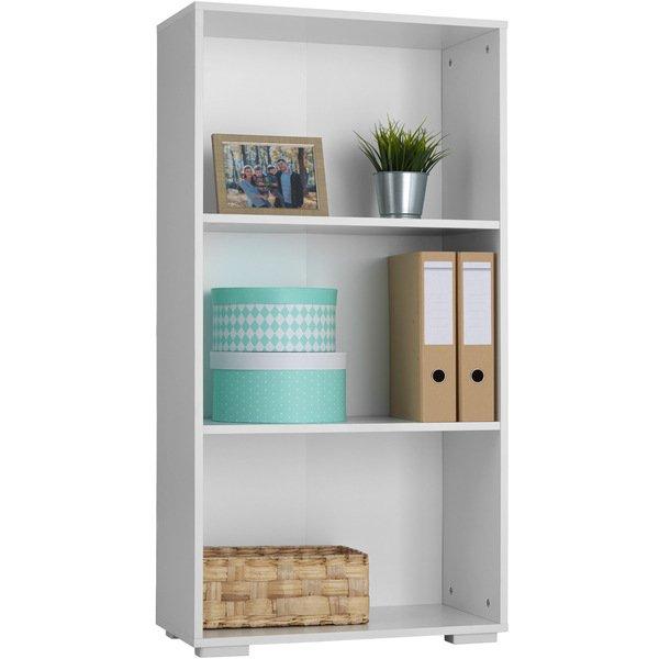 Tectake Bücherregal Lexi 3 Fächer 60x30x115cm  