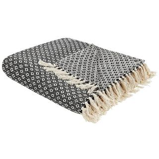 Beliani CHYAMA Couverture Coton Classique  