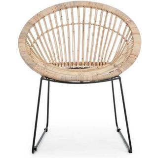 mutoni Chaise de jardin Cayes naturel  