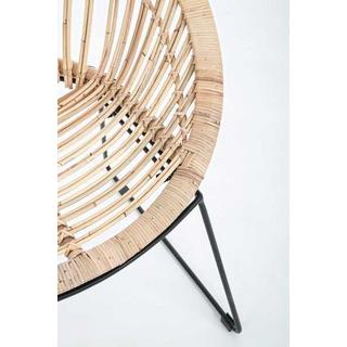 mutoni Chaise de jardin Cayes naturel  