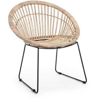 mutoni Chaise de jardin Cayes naturel  