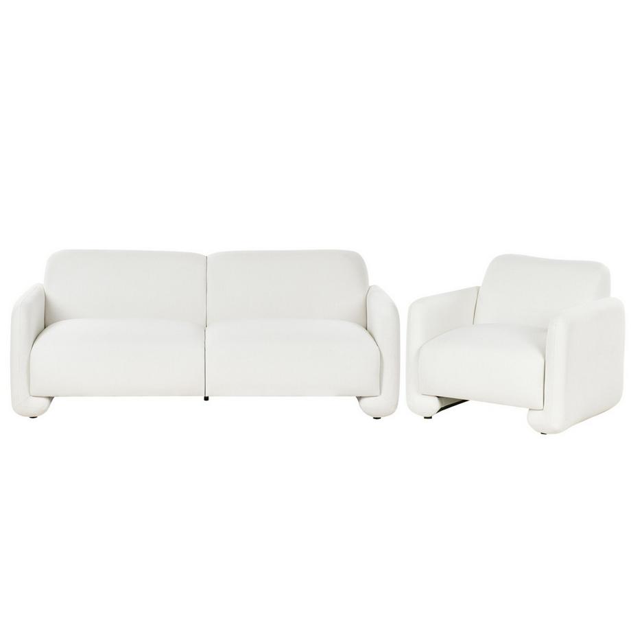 Ensemble de salon en Tissu  SALAND
