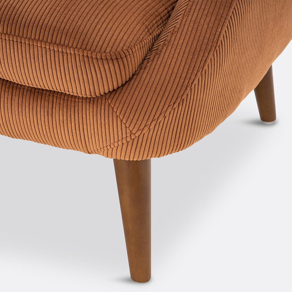 La Redoute Intérieurs Fauteuil velours côtelé  