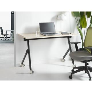 Beliani Bureau pliable en Acier Moderne BENDI  